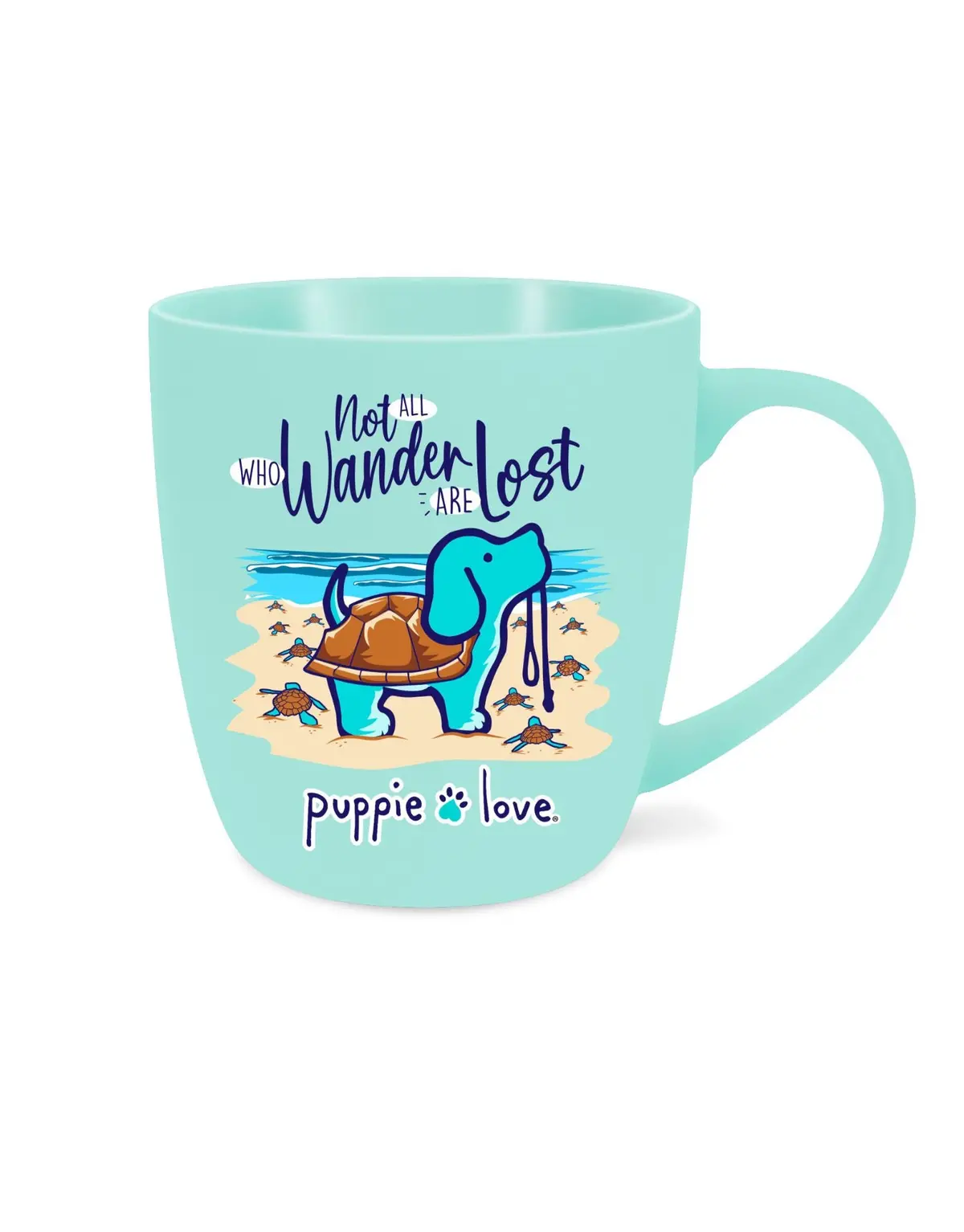 Wander Lost Turtle Pup Mug 1