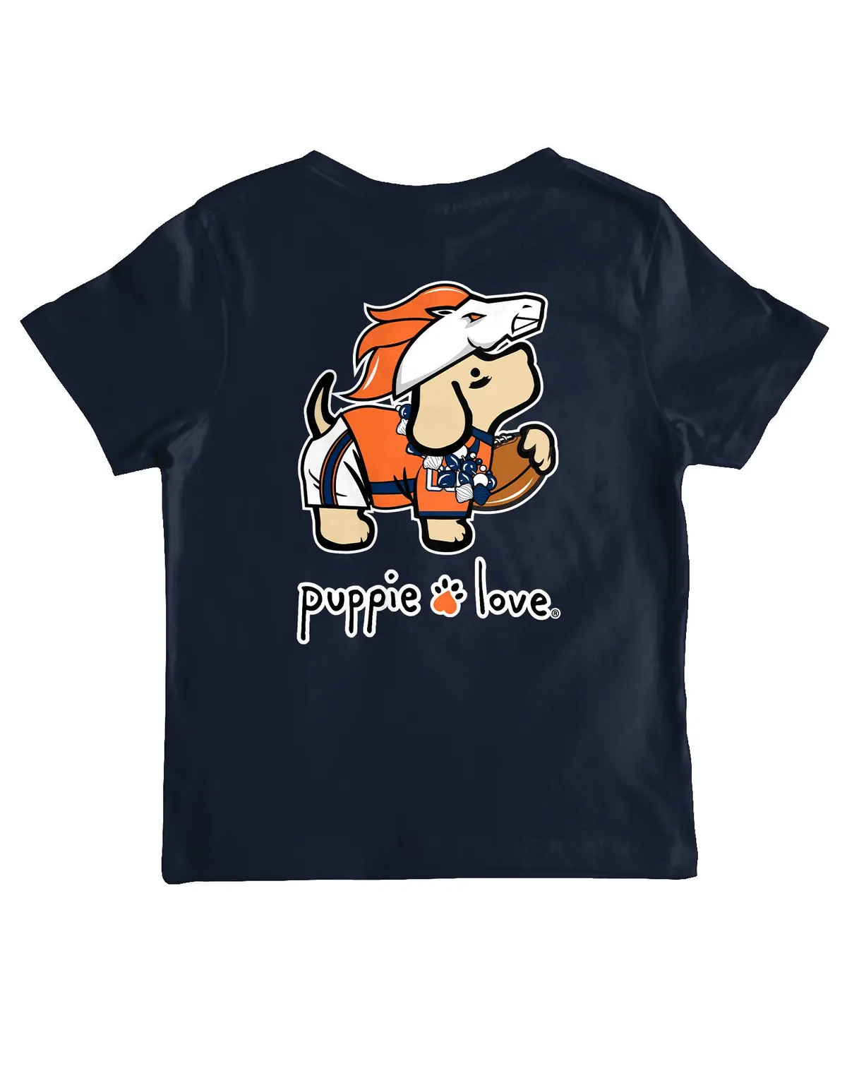 White And Orange Mascot Pup, Youth Ss 1