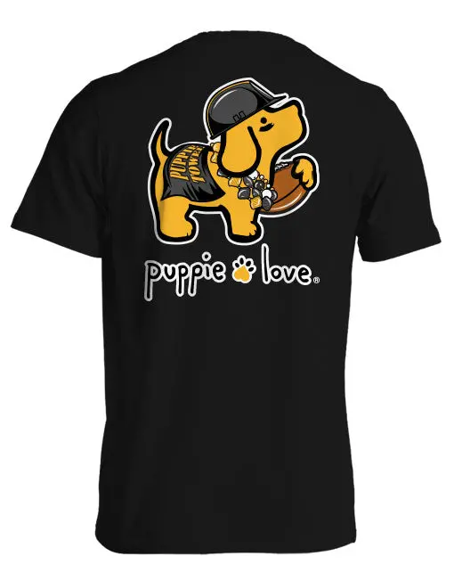 Yellow And Black Mascot Pup 1