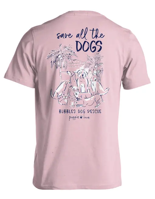 Save All The Dogs, Light Pink 1