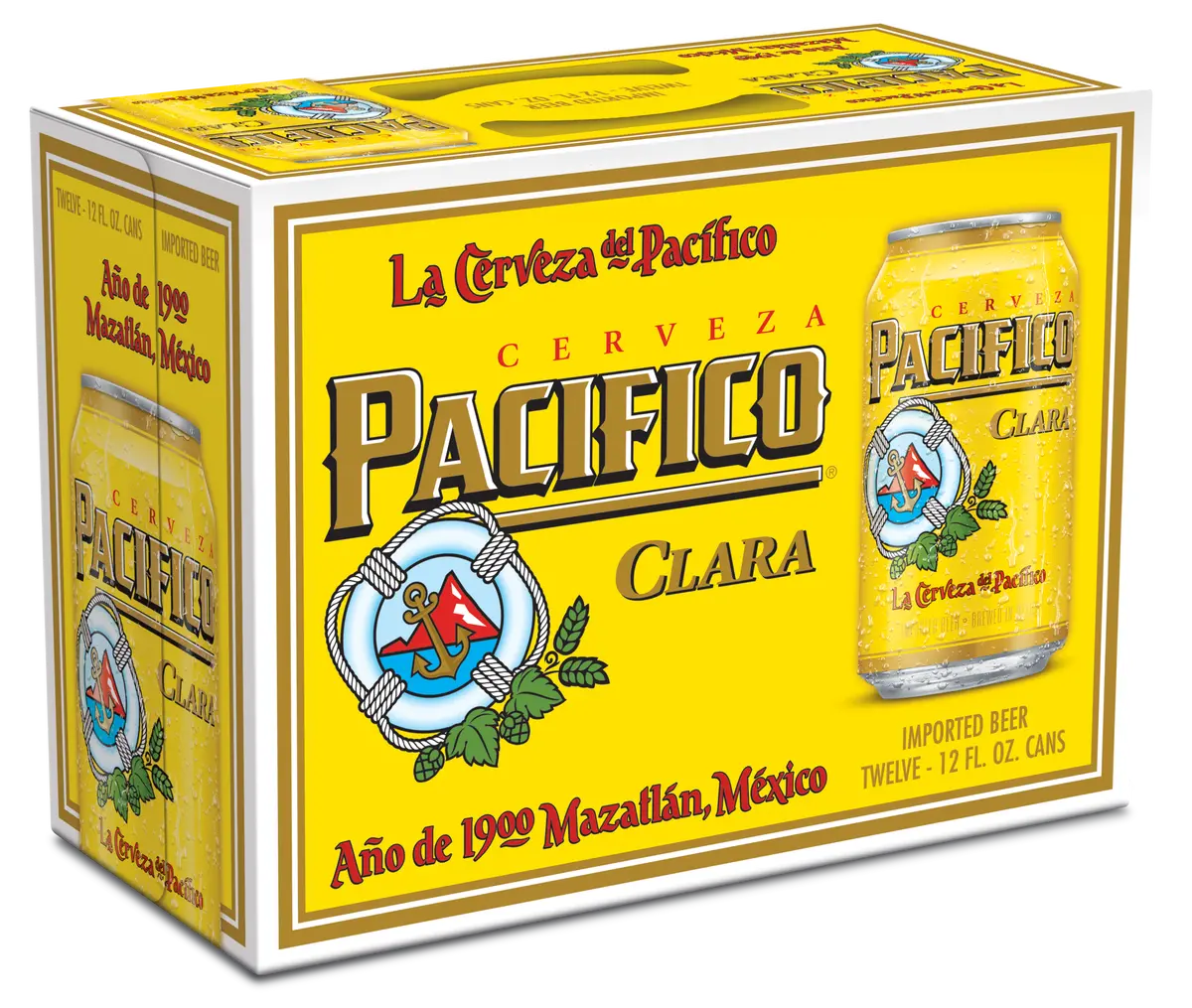 Pacifico Beer 12Pk Cans 1