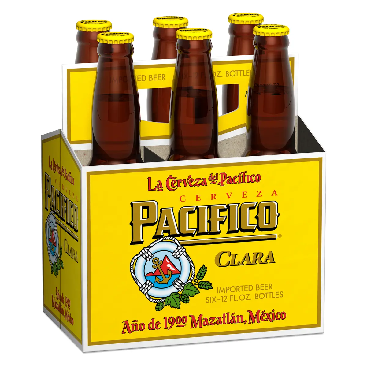 Pacifico Beer 6Pk Btls 1
