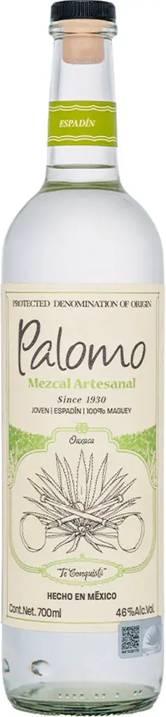 Palomo Espadin Mezcal Artesanal Joven 700Ml 1