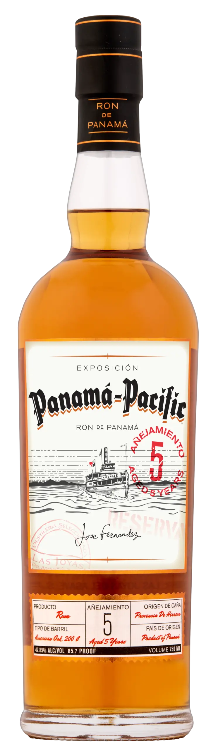 Panama-Pacific Rum 5 Year Old 750Ml 1