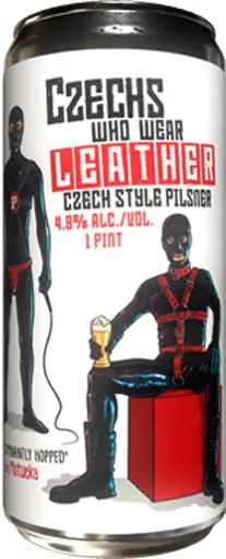 Paperback Czechs Who Wear Leather Pilsner 16Oz Can 1