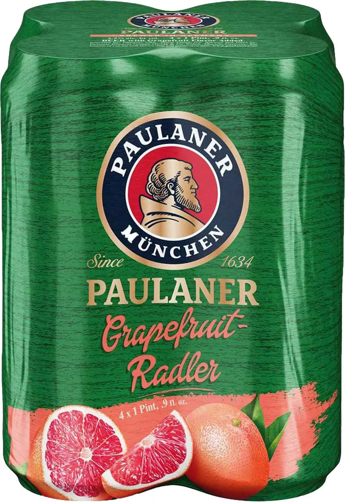 Paulaner Grapefruit Radler 4Pk Cans 1