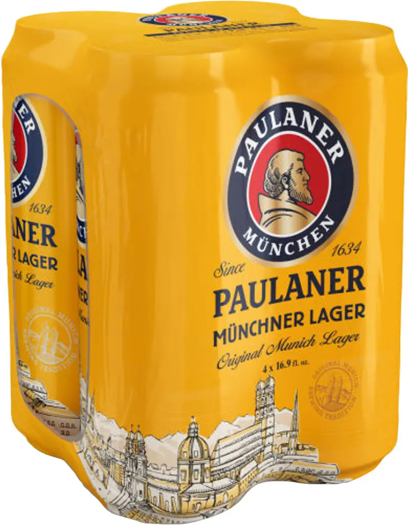 Paulaner Original Munich Lager 4Pk Cans 1