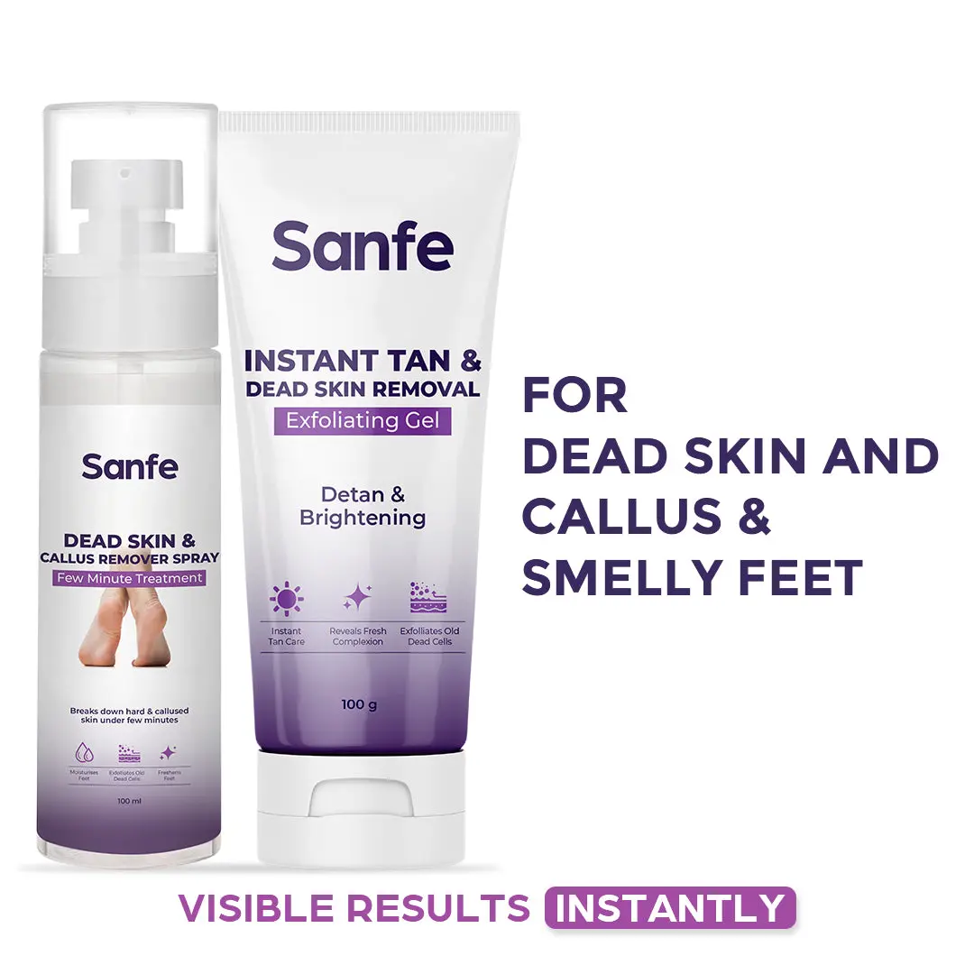 Sanfe Instant Skin & Foot Glow Combo 1