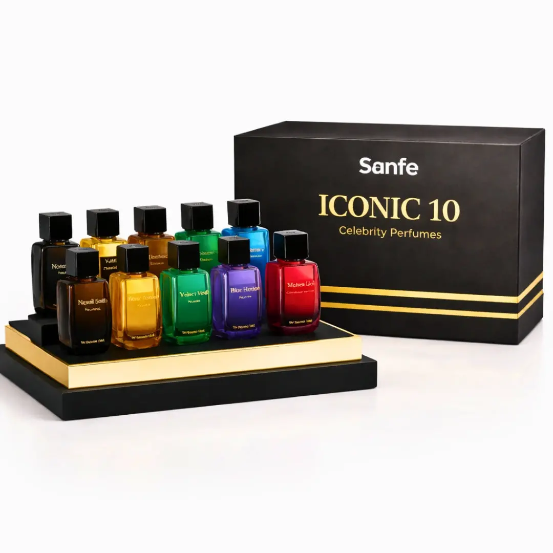 Sanfe Iconic10 Celebrity-Inspired Perfumes - Set Of 10 1
