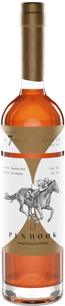 Pinhook Vertical Series Straight Bourbon Whiskey 7 Year Old 750Ml 1