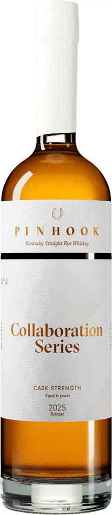 Pinhook Collaboration Series #4 Cask Strength Rye Whiskey 2025 750Ml 1