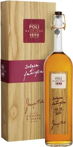 Poli Solera Di Famiglia Riserva Barrique Grappa 700Ml 1