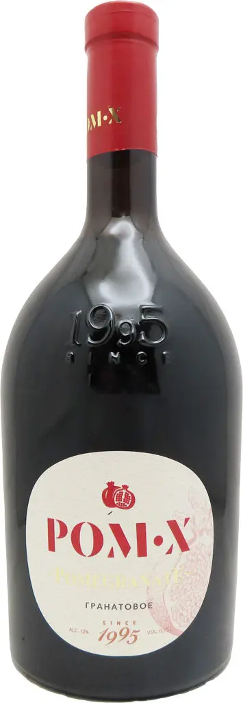Pom-X Pomegranate Semi Sweet Wine 750Ml 1