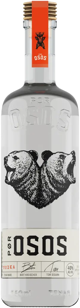 Por Osos Vodka 750Ml 1