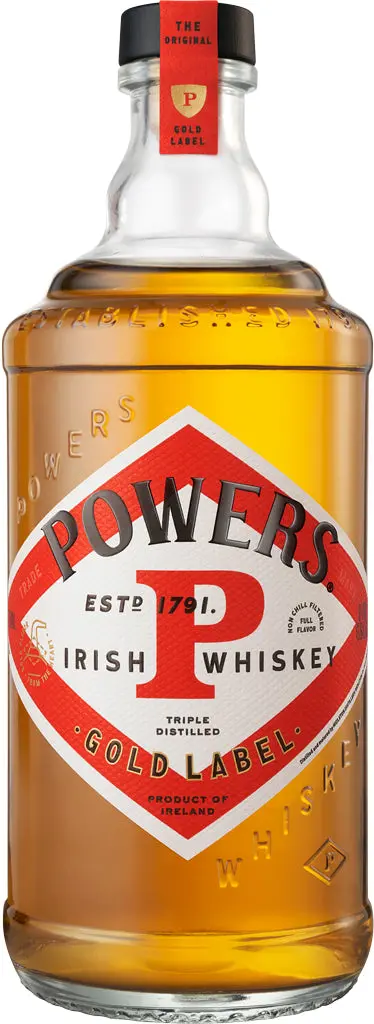 Powers Gold Label Triple Distilled Irish Whiskey 1.75L 1