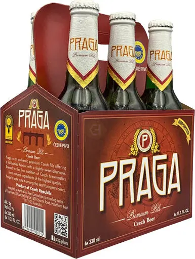 Praga Pilsner 6Pk Bottles 1