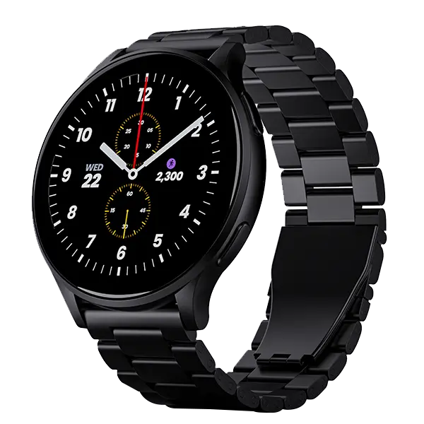 Boat Primia Curv | Smartwatch With 1.45" (3.68Cm) Amoled Display, Bt Calling,  700+ Active Modes, Watch Face Studio 3