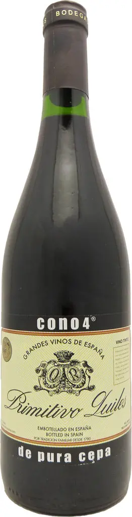 Primitivo Quiles Cono 4 Alicante 2023 750Ml 1