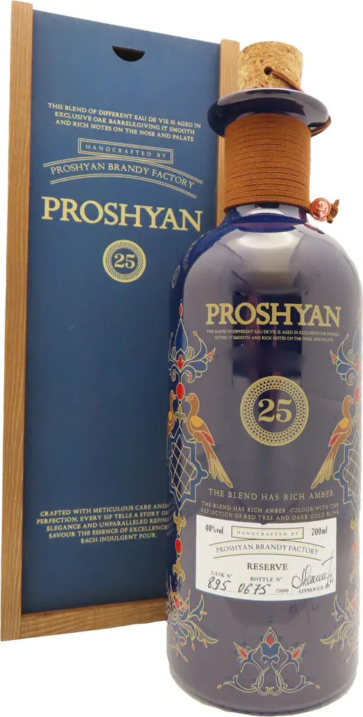 Proshyan Reserve Armenian Brandy 25 Year Old 700Ml 1