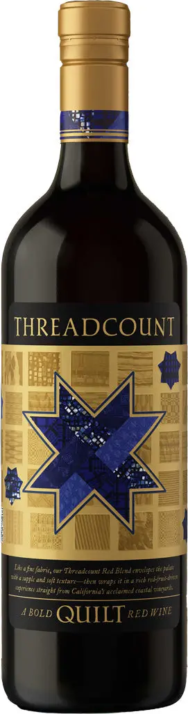 Quilt Threadcount Red Paso Robles 750Ml 1