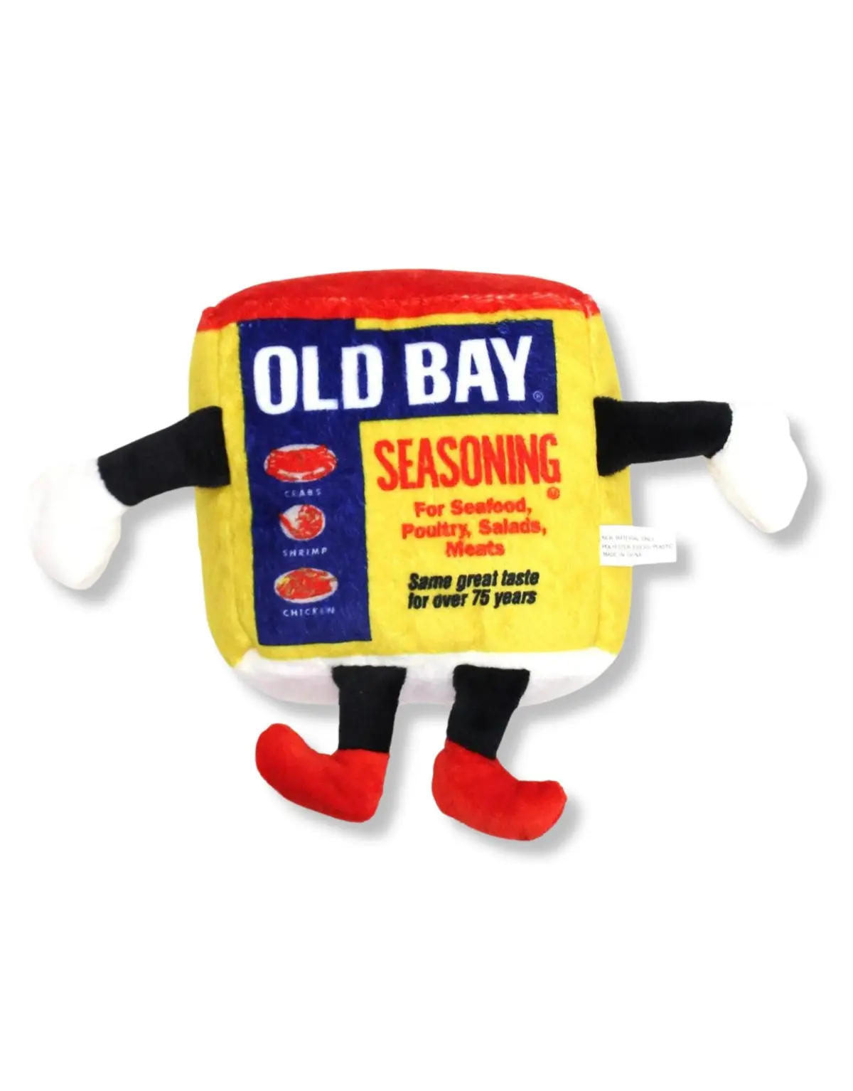 Old Bay Can Plush Dog Toy 1