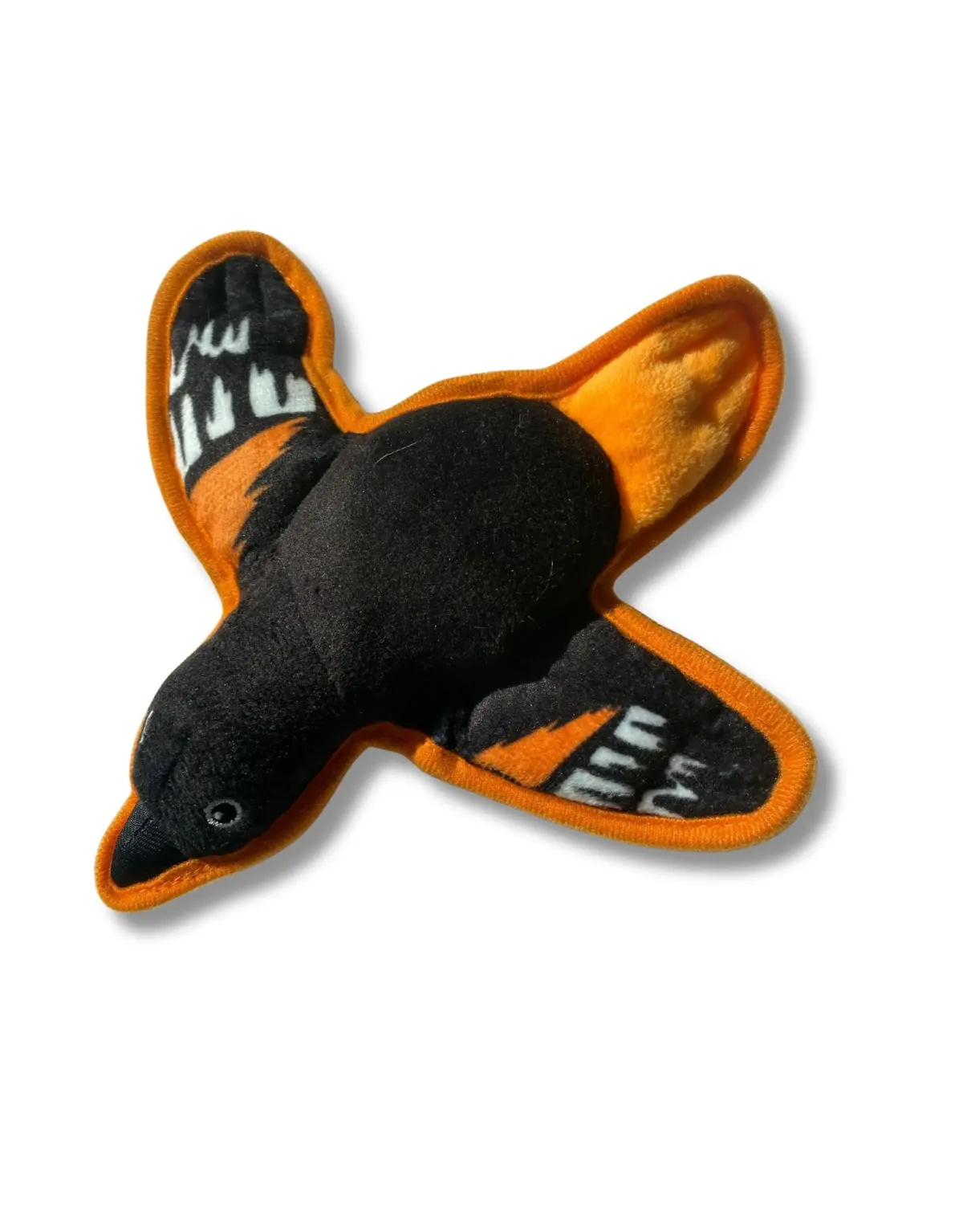Oriole Bird Plush Dog Toy 1