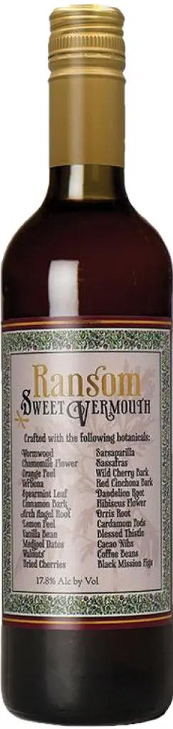 Ransom Sweet Vermouth 750Ml 1