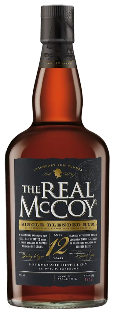 The Real Mccoy Rum 12 Year Old Distillers 92 Proof 750Ml 1