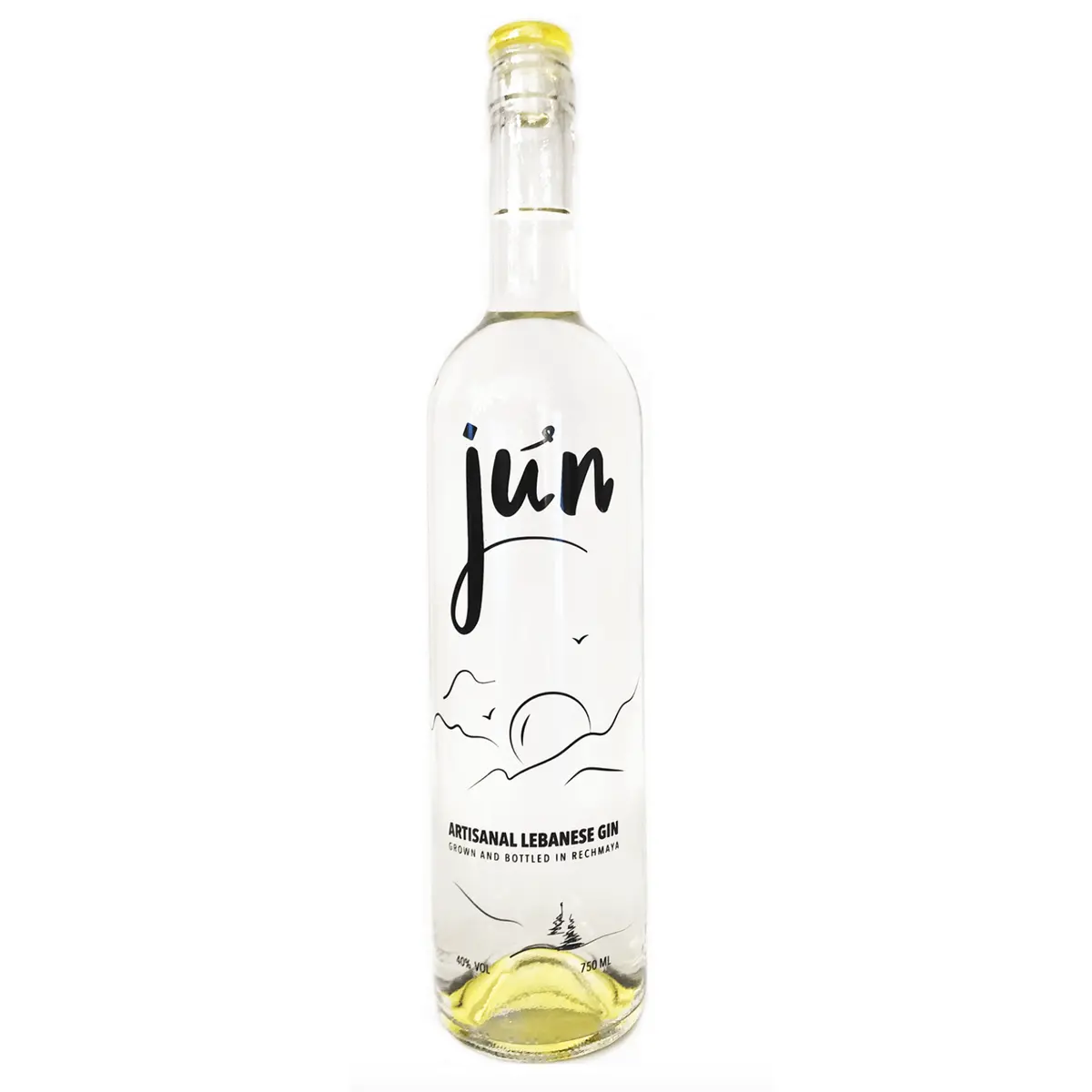 Rechmaya Jun Artisanal Lebanese Gin 750Ml 1