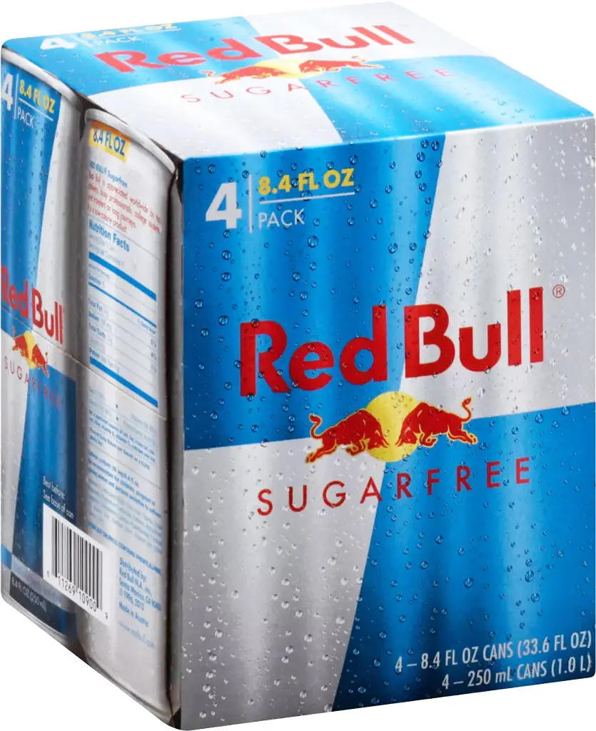Red Bull Sugarfree 8.4Oz 4Pk 1