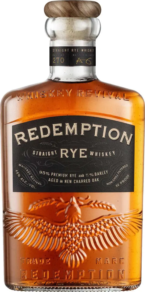 Redemption Rye Whiskey 750Ml 1
