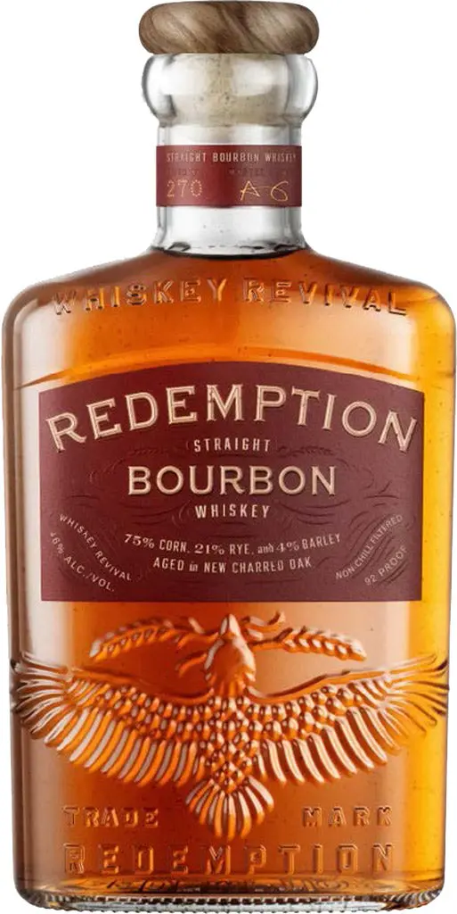 Redemption Straight Bourbon Whiskey 750Ml 1