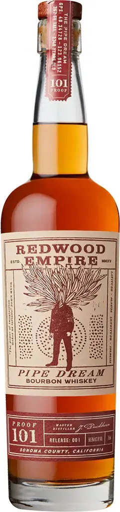 Redwood Empire Pipe Dream Bourbon Whiskey 101 Proof 750Ml 1