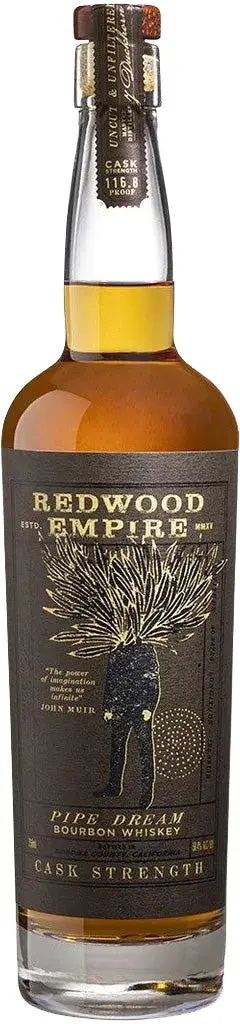 Redwood Empire Pipe Dream Cask Strength Bourbon 750Ml 1