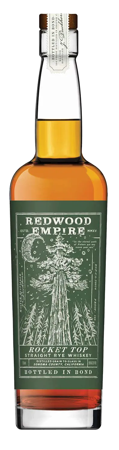 Redwood Empire Rocket Top Rye Whiskey 750Ml 1