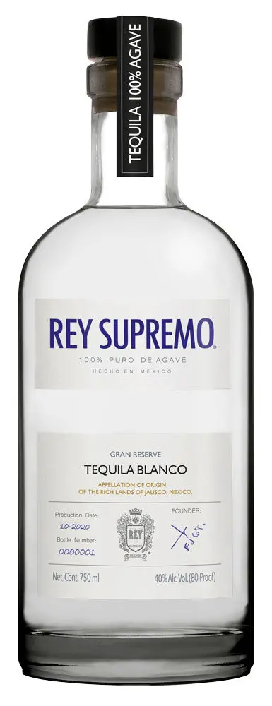 Rey Supremo Tequila Gran Reserve Blanco 750Ml 1