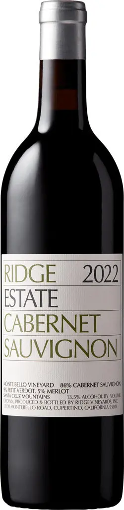 Ridge Vineyards Estate Cabernet Sauvignon 2022 750Ml 1