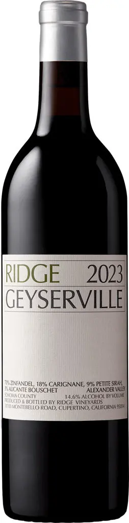 Ridge Vineyards Geyserville Zinfandel 2023 375Ml 1