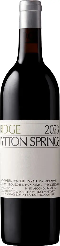Ridge Vineyards Lytton Springs 2023 750Ml 1
