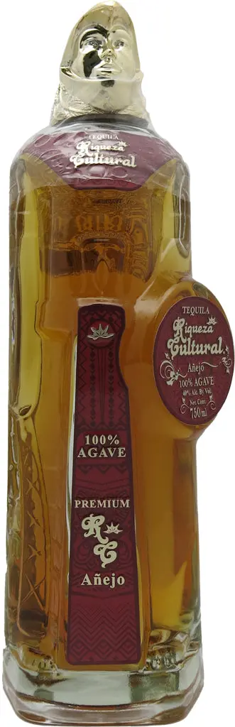 Riqueza Cultural Tequila Anejo Aguila Glass 750Ml 1
