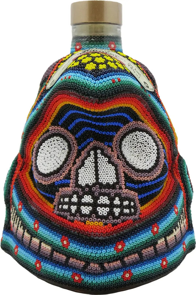 Riqueza Cultural Tequila Anejo Craneo Huichol 750Ml 1