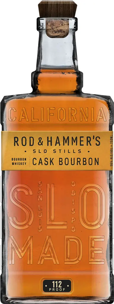 Rod & Hammer's Slo Stills Cask Strength Straight Bourbon 750Ml 1