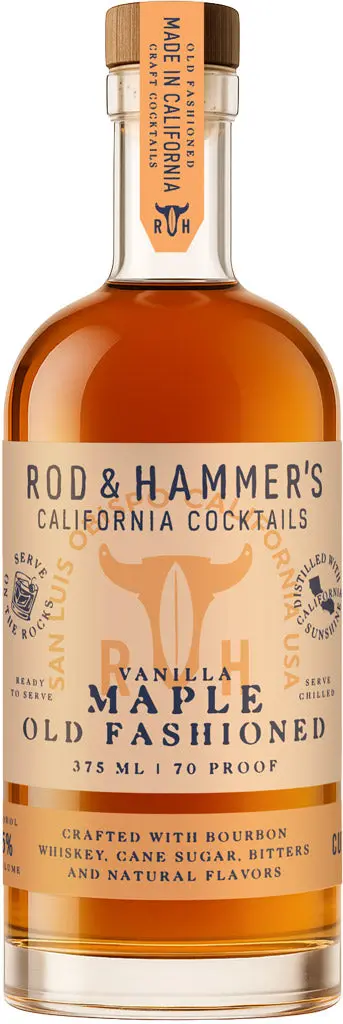 Rod & Hammer's Vanilla Maple Old Fashion Cocktail 375Ml 1