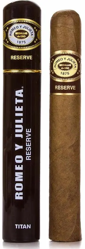 Romeo Y Julieta Reserve Titan En Tubo 1
