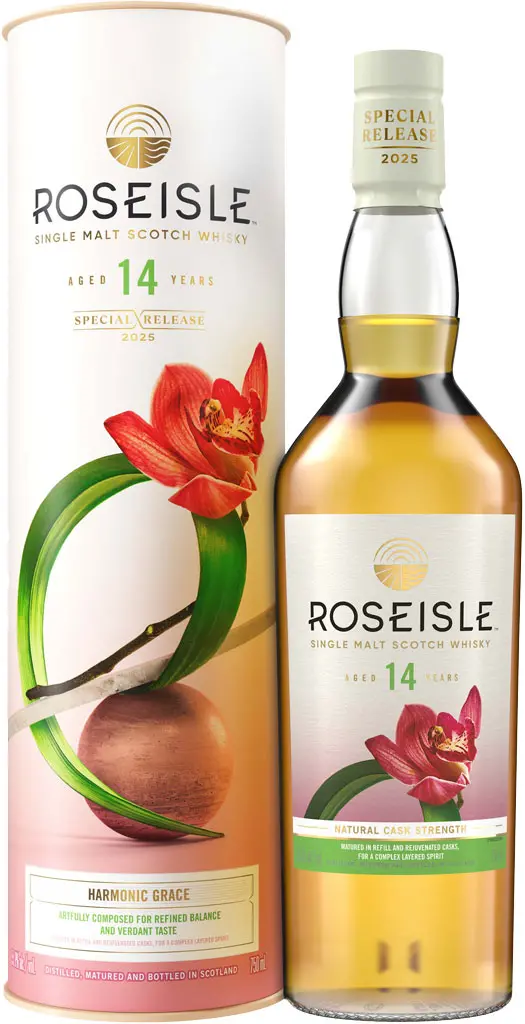 Roseisle 14 Year Old Special Release Harmonic Grace Single Malt Scotch Whisky 2025 750Ml 1