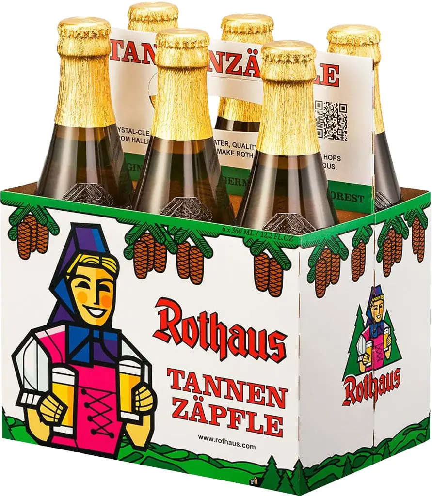 Rothaus Pils Tannen Zäpfle 6Pk 1