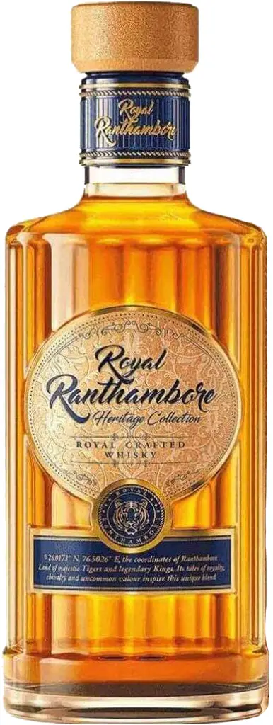 Royal Ranthambore Heritage Collection Indian Whiskey 750Ml 1