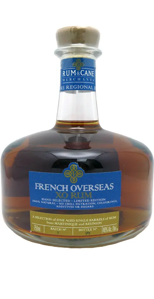 Rum & Cane French Overseas Xo Rum 750Ml 1