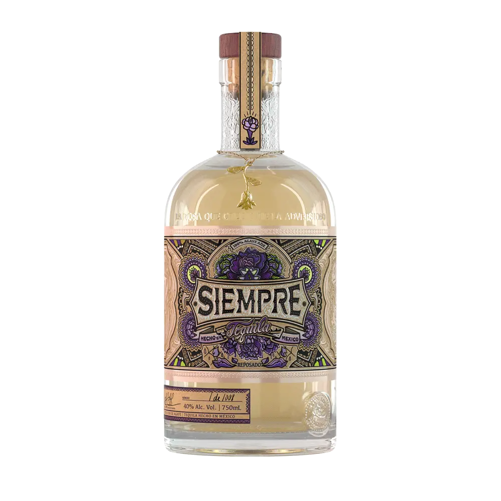 Siempre Reposado Tequlia 750Ml 1