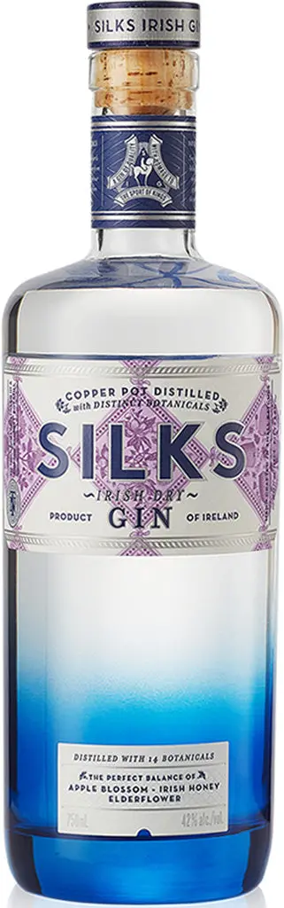 Silks Irish Dry Gin 750Ml 1